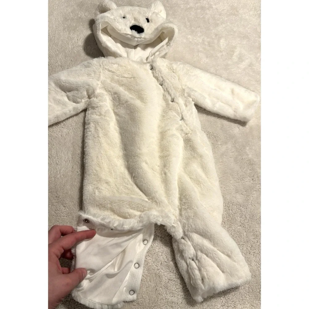 Pottery‎ Barn Kids Baby Polar Bear Halloween Costume 0/6 Months